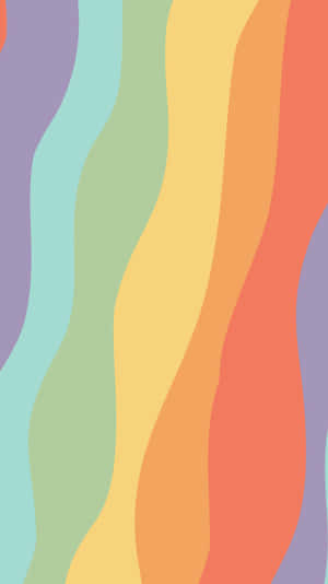 ภาพ Rainbow Aesthetic — รุ้งสายมินิมอล วอลเปเปอร์
