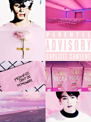 สาวชมพู BTS หน้าจอโทรศัพท์ — BTS วอลเปเปอร์