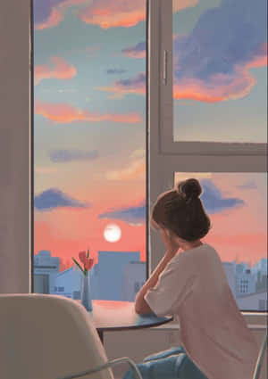สาวอนิเมะสุนทรียภาพ — ไวโว แพด5อี วอลเปเปอร์