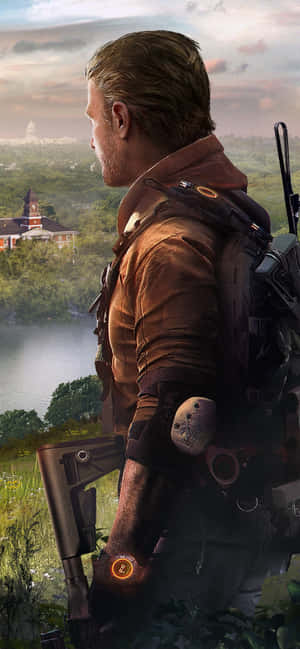 พื้นหลัง Iphone Xs Max The Division — พลบค่ำ วอลเปเปอร์
