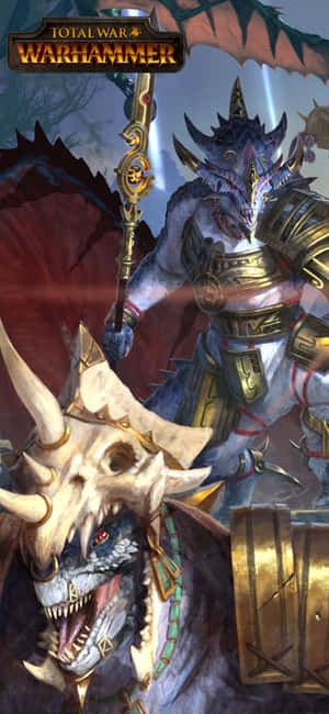 พื้นหลัง iPhone X Total War Warhammer — Nothing Phone (4b) วอลเปเปอร์
