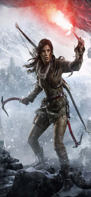 พื้นหลัง iPhone Xs Max Rise Of The Tomb Raider — OnePlus 15 วอลเปเปอร์