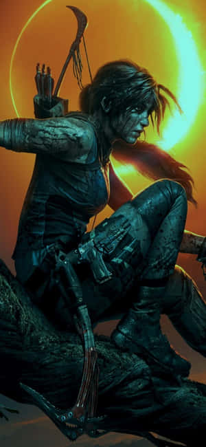 พื้นหลัง iPhone X Shadow of the Tomb Raider — Redmi K90 Pro Max วอลเปเปอร์