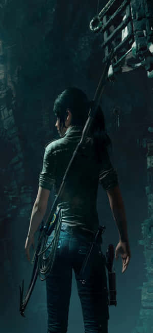 พื้นหลัง iPhone X Shadow Of The Tomb Raider — Redmi K90 Ultra วอลเปเปอร์