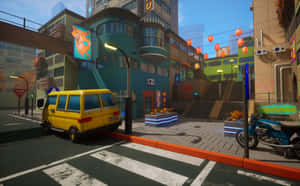ภาพเมืองอนิเมะ — อนิเมะเมือง GIF วอลเปเปอร์