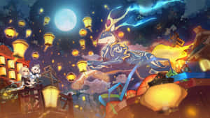 พื้นหลัง Genshin Impact — เก็นชิน อิมแพกต์ วอลเปเปอร์