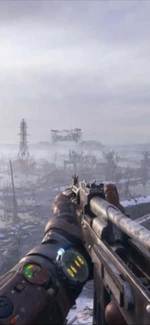 พื้นหลัง Metro Exodus สำหรับ iPhone X — Honor 500 วอลเปเปอร์