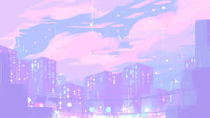 พื้นหลังอนิเมะสีม่วง — สีม่วงอนิเมะ วอลเปเปอร์