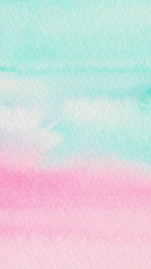 สีชมพูและน้ำเงินสีน้ำ — พาสเทลสวยงาม วอลเปเปอร์