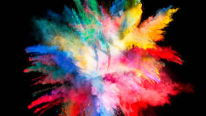วอลเปเปอร์ระเบิดสีสันสดใส — 1600x900 วอลเปเปอร์
