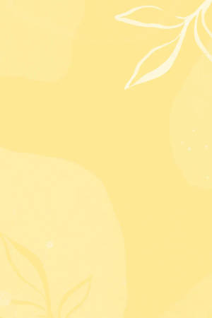 สีเหลืองพาสเทลน่ารักสวยงามเรียบ — พาสเทลเยลโลว์ วอลเปเปอร์