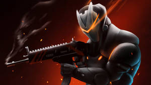 Omega สุดเจ๋งกำลังยิงใน Fortnite — สุดยอด Fortnite วอลเปเปอร์
