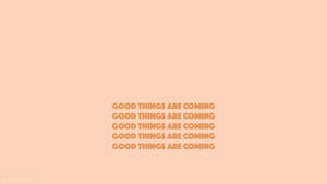 วอลเปเปอร์สุนทรียภาพสีน้ำตาลอ่อน good things — Pro Display XDR วอลเปเปอร์