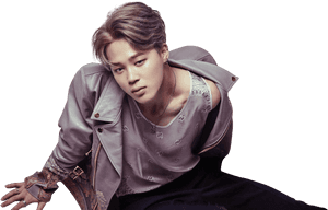 หนุ่มหล่อสไตล์ในแจ็คเก็ตหนัง