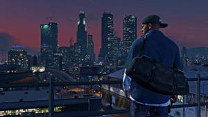 หนุ่มเท่ GTA พร้อมกระเป๋า — Gta วอลเปเปอร์