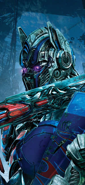 ใบหน้า Optimus Prime — Oppo Find X9s วอลเปเปอร์