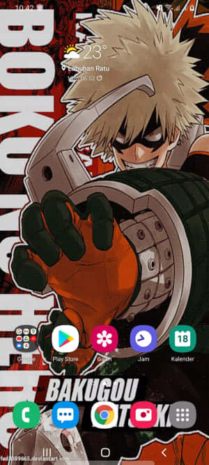 โทรศัพท์ Bakugo — ZTE Blade A76 วอลเปเปอร์