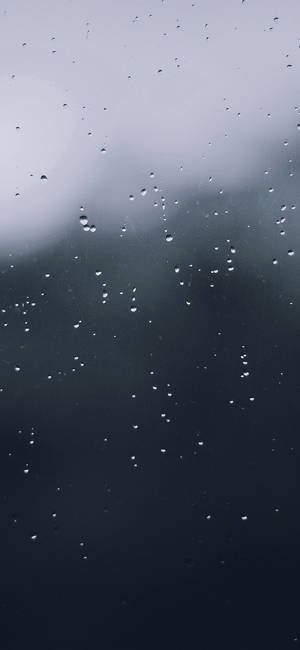 หยดฝนเรียบง่าย iPhone — Galaxy S26 วอลเปเปอร์