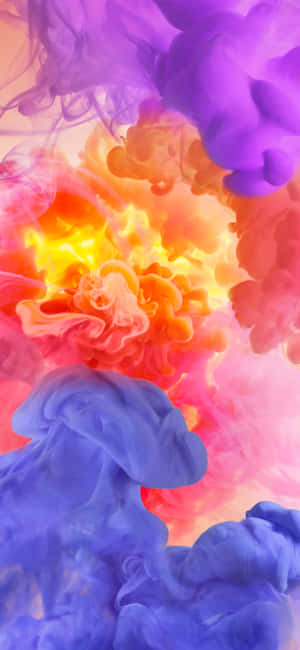 Colorful Smoke — Redmi Note 14S วอลเปเปอร์