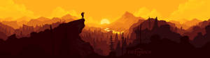 วอลเปเปอร์ปก Firewatch จอคู่ — 32:9 วอลเปเปอร์