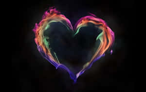 พื้นหลัง Aesthetic Heart — สุนทรียภาพหัวใจ วอลเปเปอร์