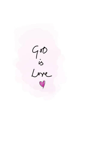 หัวใจสีชมพู I Love Jesus iPhone — RedMagic Astra 2 วอลเปเปอร์
