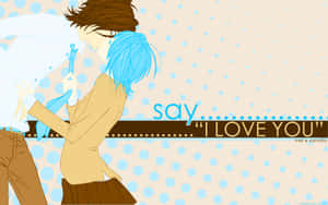 พื้นหลัง I Love You — ฉันรักคุณ วอลเปเปอร์