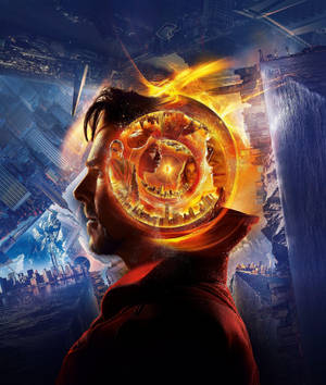 วอลเปเปอร์อาร์ต Doctor Strange มิติกระจก — เทคนโน แฟนทอม วี โฟลด์2 วอลเปเปอร์