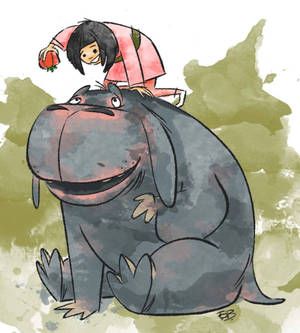 วอลเปเปอร์อ๊กจาภาพการ์ตูนบล็อท — Nubia Fold วอลเปเปอร์