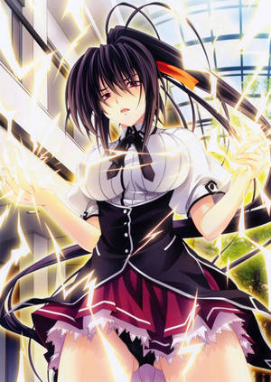 วอลเปเปอร์ Highschool DxD อาเคโน่ สายฟ้า — Oppo Pad 4 Pro วอลเปเปอร์