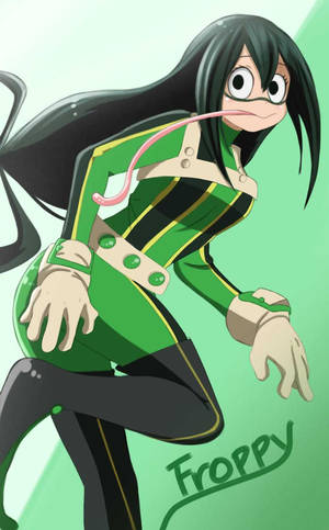 วอลเปเปอร์ Froppy ฮีโร่จาก MHA — Redmi Pad 2 9.7 วอลเปเปอร์