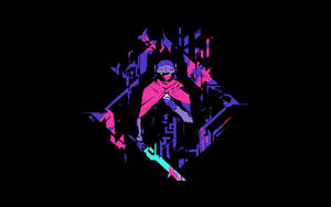 เกมแนวมินิมอล Hyper Light Drifter — นีออน วอลเปเปอร์