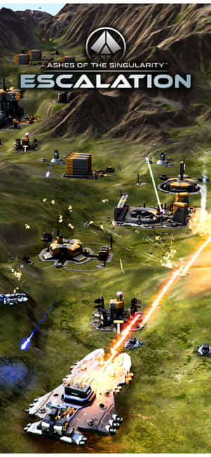 iPhone X Ashes Of The Singularity Escalation พื้นหลัง — OnePlus 15 วอลเปเปอร์