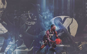 วอลเปเปอร์ปกเคมบะ วอล์คเกอร์ UConn Huskies — มuted วอลเปเปอร์