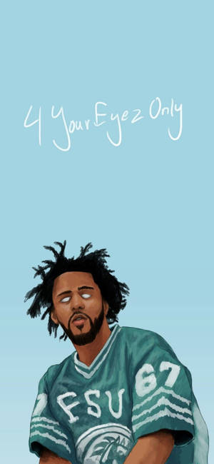 วอลเปเปอร์ J Cole ดิจิทัลอาร์ต — iPhone 13 Mini วอลเปเปอร์