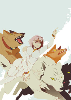 เชซ่า หญิงแห่งดอกไม้ จาก Wolf's Rain — เสี่ยวหมี่ 18 โฟลด์ วอลเปเปอร์