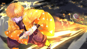 Demon Slayer เซ็นิตสึ พลังความเร็วมหาศาล — 데몬 슬레이어 젠이츠 วอลเปเปอร์