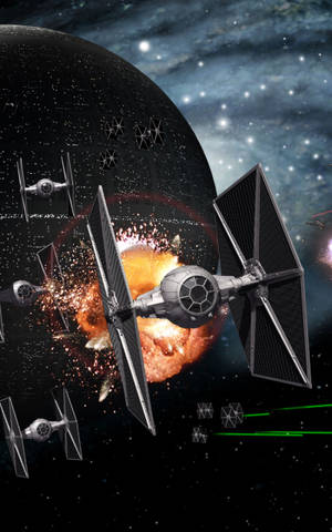 เดธสตาร์จาก Star Wars สำหรับแท็บเล็ต — RedMagic Tablet วอลเปเปอร์
