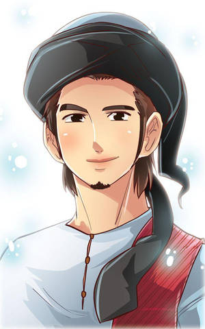เด็กหนุ่มมุสลิมอนิเมะมีเสน่ห์ — RedMagic Astra วอลเปเปอร์