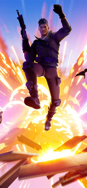 1080 Fortnite — กาแล็กซี A27 วอลเปเปอร์