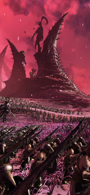 พื้นหลัง iPhone X Total War Warhammer — นูบิอา วอลเปเปอร์