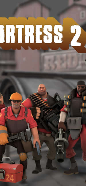 พื้นหลัง Team Fortress 2 สำหรับ iPhone Xs — กาแล็กซี A วอลเปเปอร์