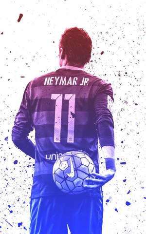 เนย์มาร์ จูเนียร์ แฟนอาร์ต เสื้อหมายเลข 11 — เสี่ยวหมี่ แท็บเล็ต มินิ วอลเปเปอร์