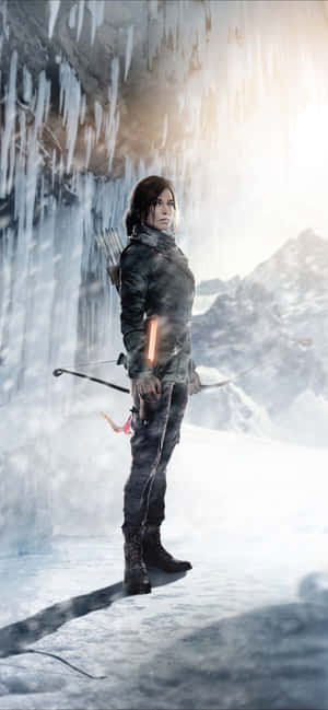 พื้นหลัง Iphone Xs Max Rise Of The Tomb Raider — iPhone 16 Pro วอลเปเปอร์