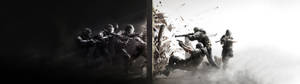 วอลเปเปอร์ Tom Clancy Rainbow Six Siege จอคู่ — 32:9 วอลเปเปอร์