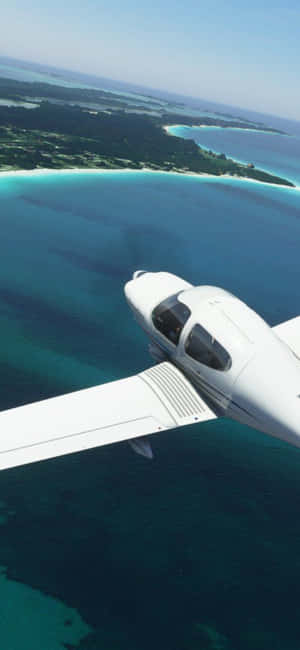 พื้นหลัง Iphone Xs Microsoft Flight Simulator — เสี่ยวหมี่ ซิวิ วอลเปเปอร์