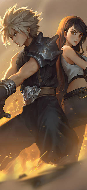 Final Fantasy Iphone — กาแล็กซี A08 วอลเปเปอร์