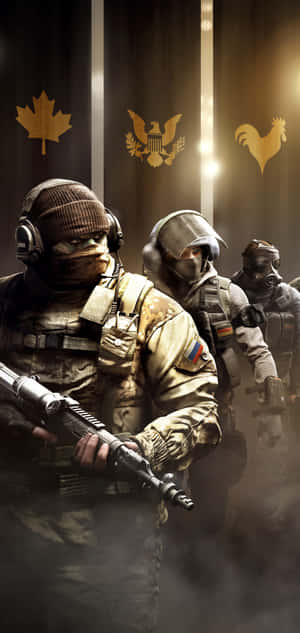 พื้นหลัง Android Rainbow Six Siege — POCO M7 Plus วอลเปเปอร์