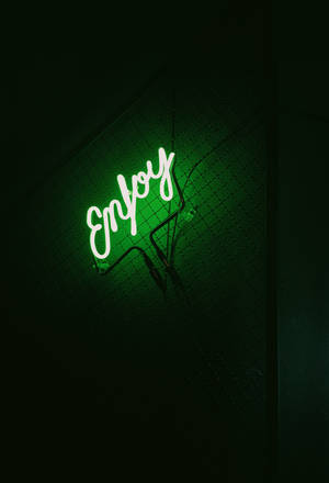 เพลิดเพลินกับสุนทรียภาพสีเขียวนีออน — นีออนเขียว วอลเปเปอร์