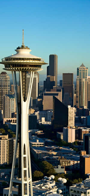 พื้นหลัง iPhone X Seattle — POCO F8 Pro วอลเปเปอร์